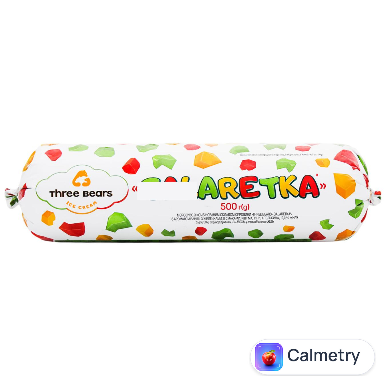 Морозиво Three bears Galaretka 500г
