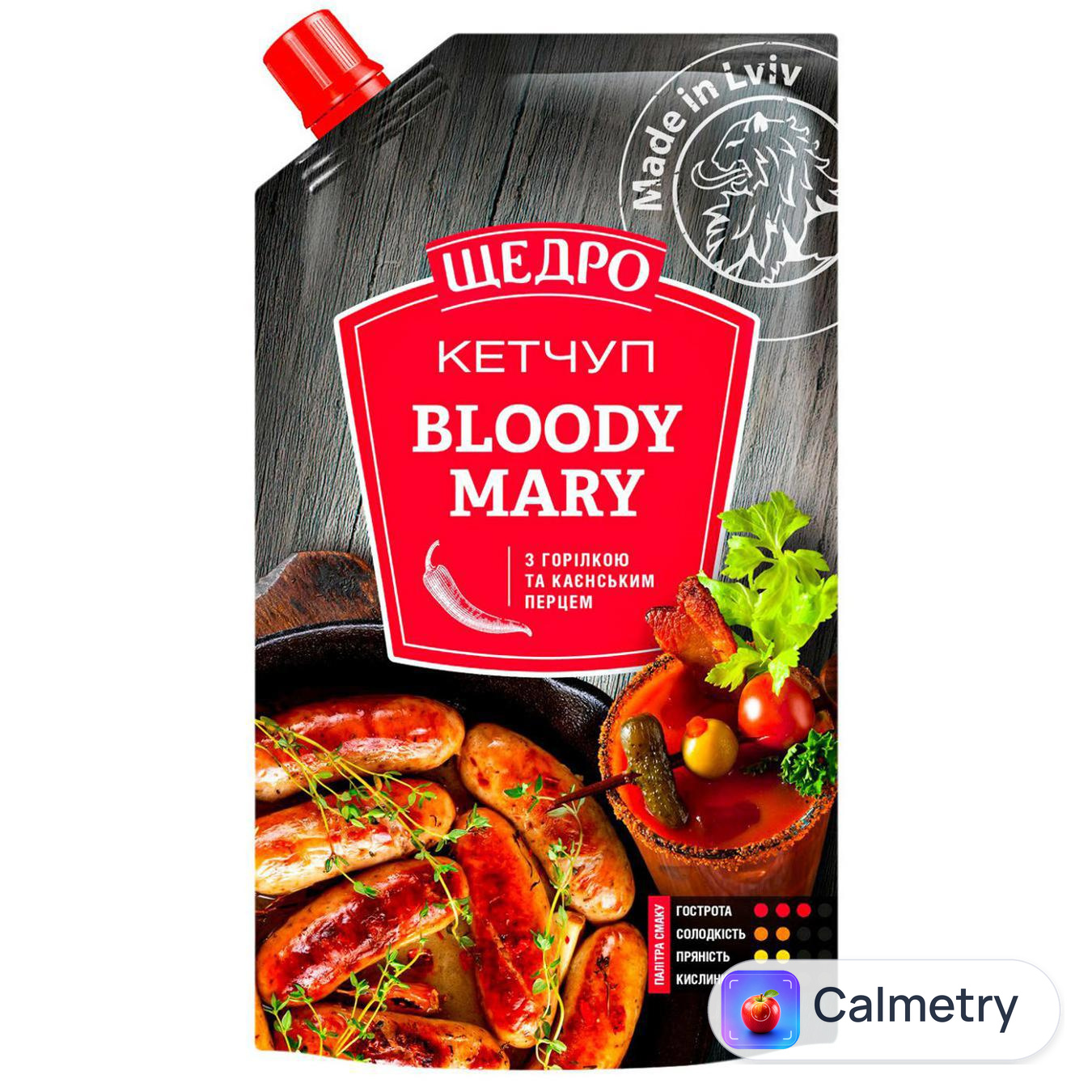 Кетчуп Щедро Bloody Mary 250г — фото продукту