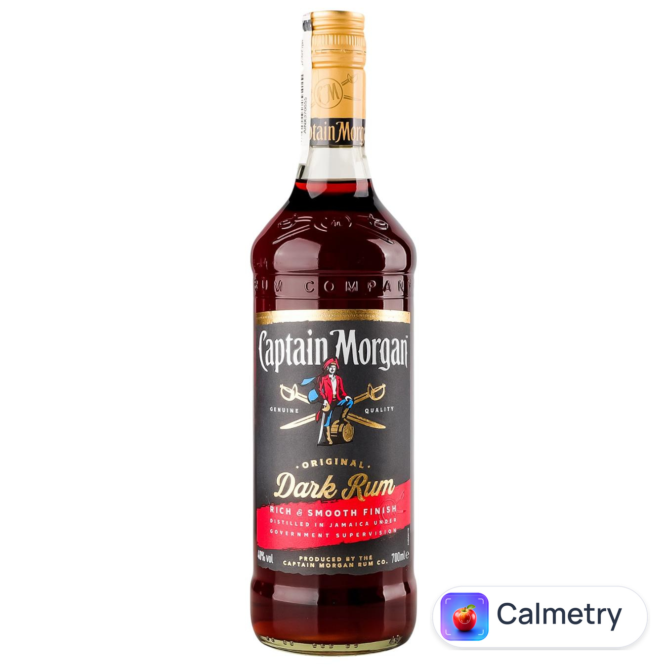 Ром Captain Morgan Dark 40% 0,7л — фото продукту