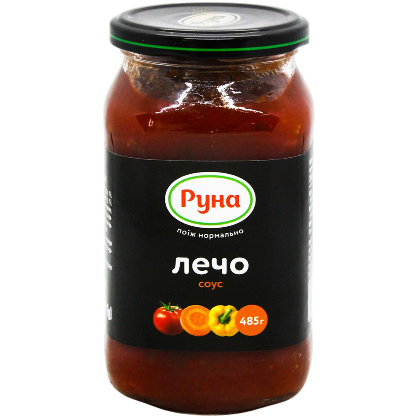 Соус Руна Лечо 485г — фото продукту