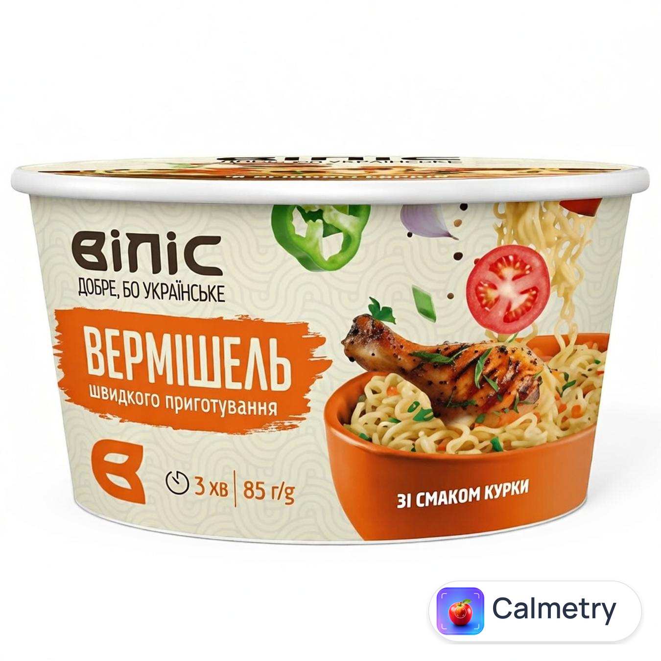 Локшина Віліс зі смаком курки 85г