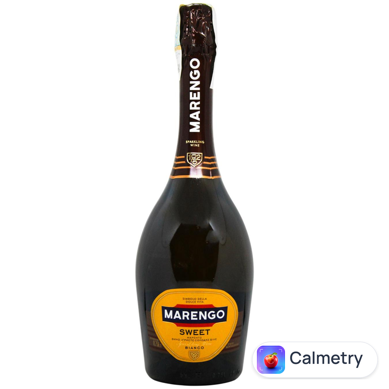 Вино ігристе Marengo Bianco біле солодке 10-13,5% 0,75л — фото продукту