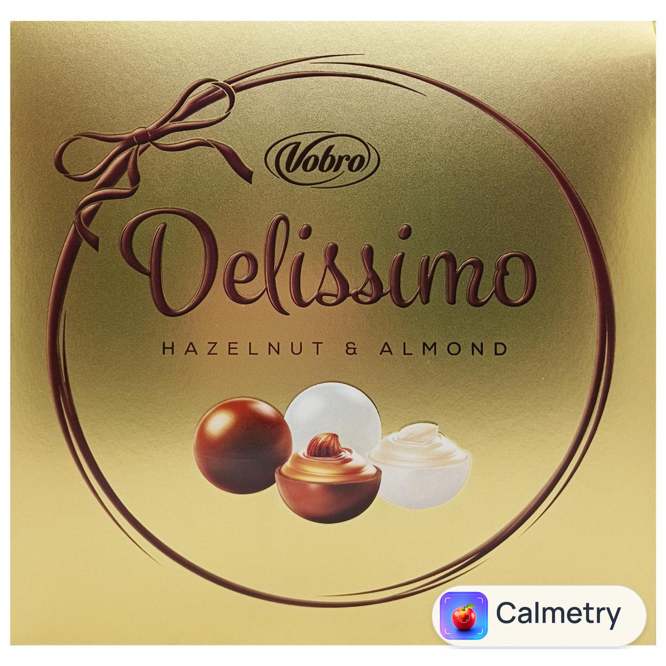 Цукерки Vobro Delissimo Фундук і мигдаль 195г