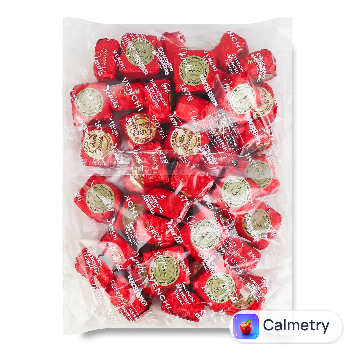 Цукерки Venchi Cubotto Chocaviar з крем-брюле
