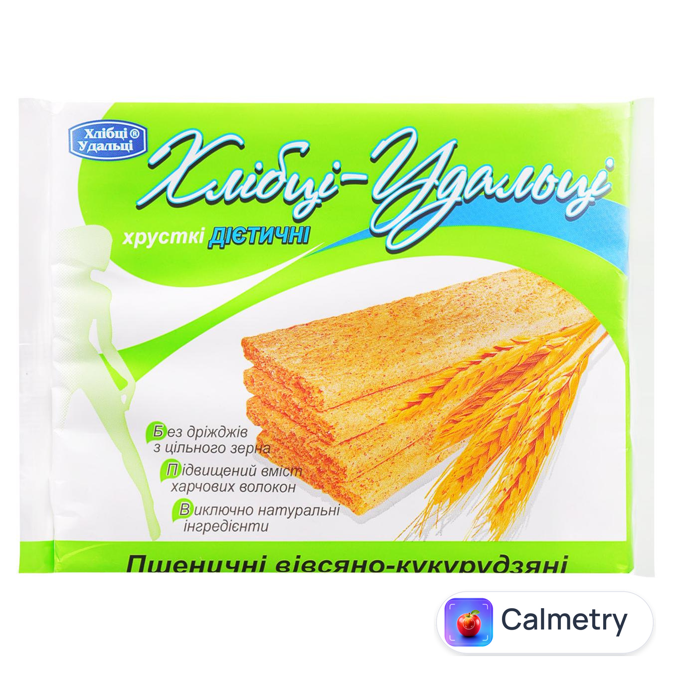 Хлібці Хлібці-Удальці пшенично-вівсяно-кукурудзяні 100г