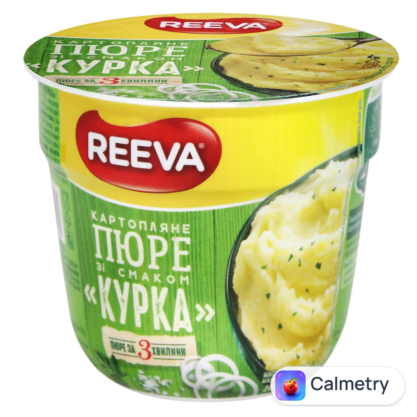 Пюре картопляне Reeva Курка 40г — фото продукту