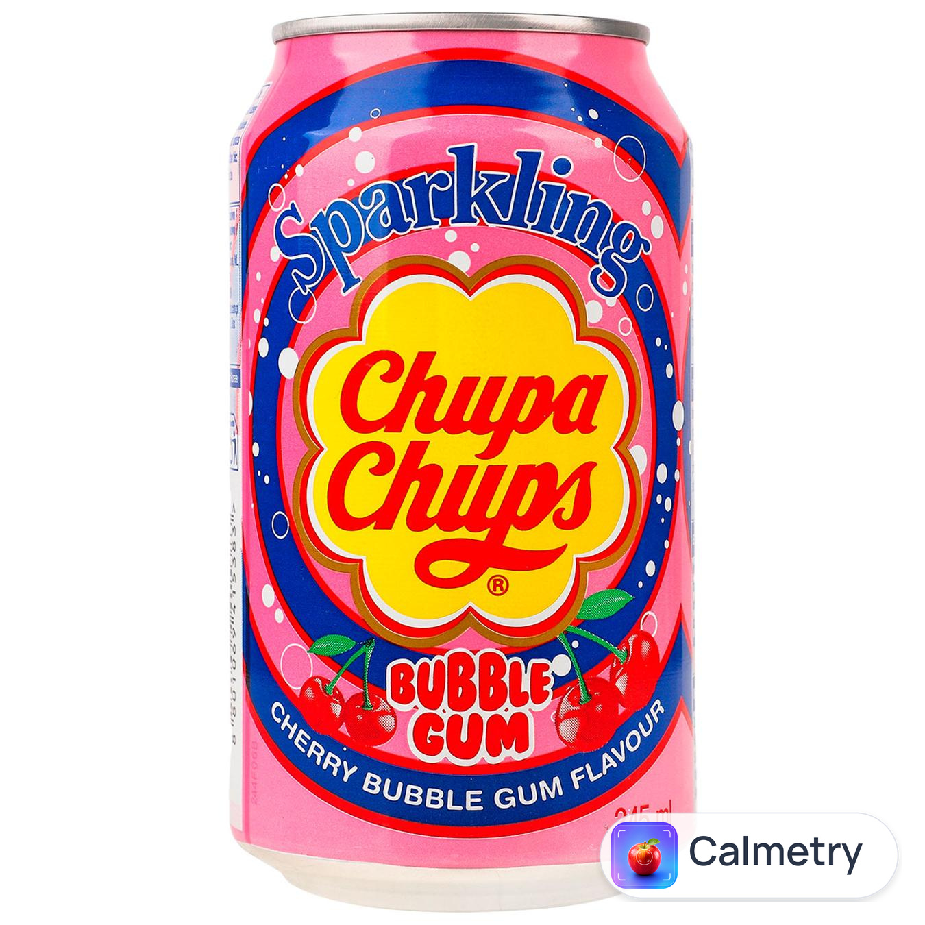 Напій газований Chupa Chups Вишневий баблгам 0,345л