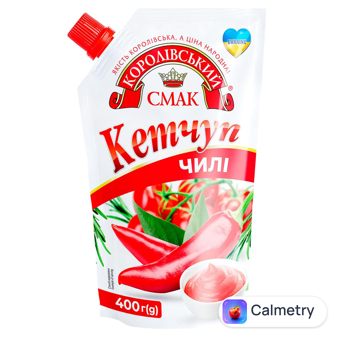 Кетчуп Королівський Смак Чилі 400г — фото продукту
