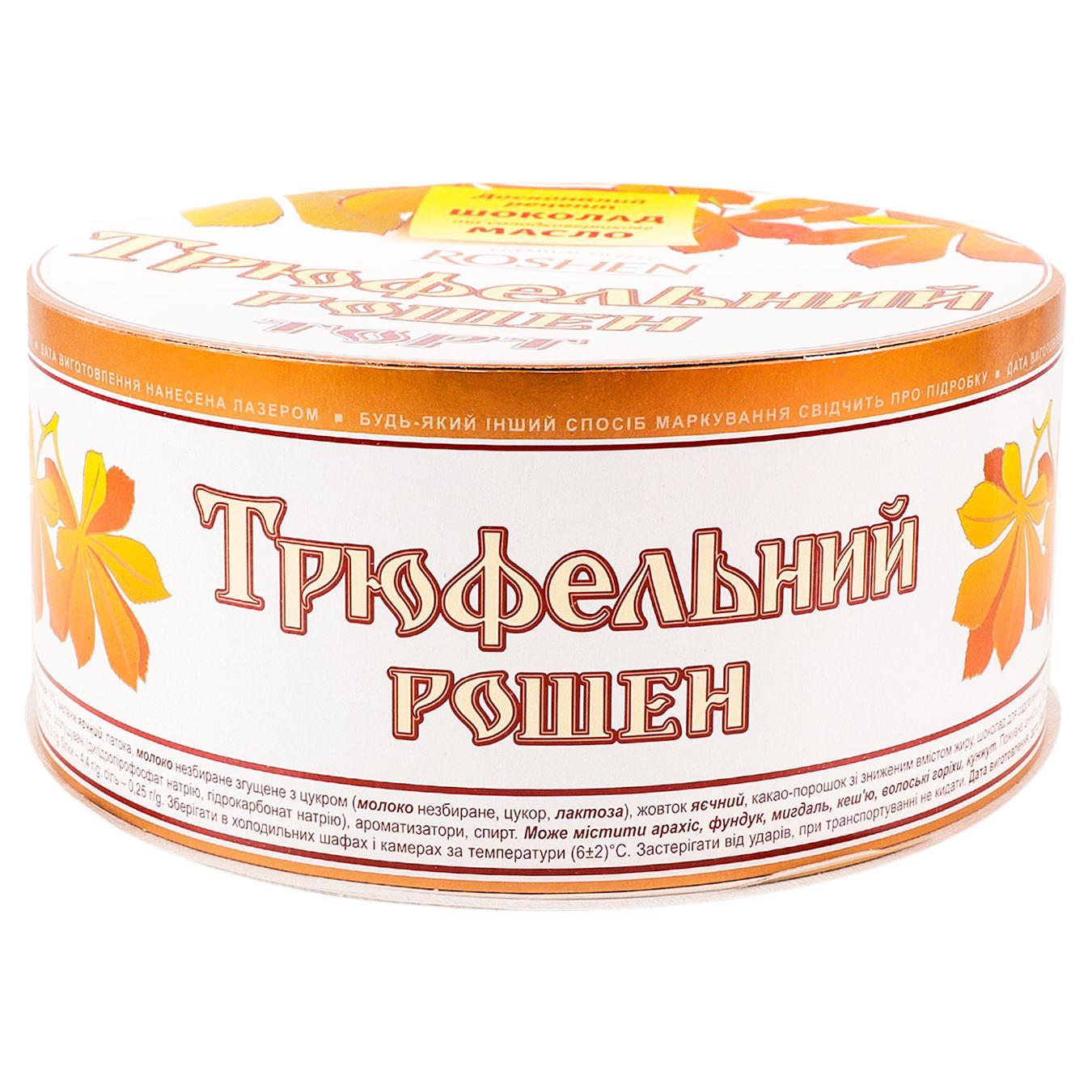 Торт Roshen Трюфельний 520г — фото продукту
