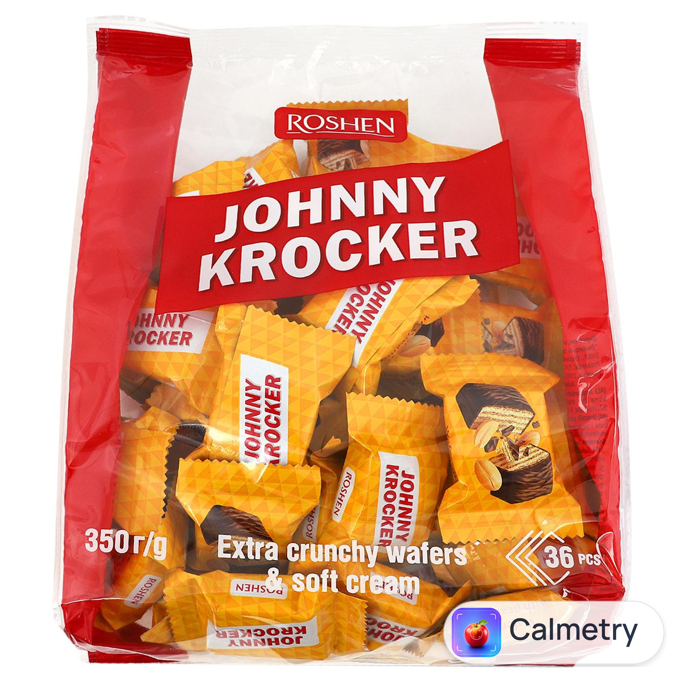Вафлі Roshen Johnny Krocker Peanut 350г