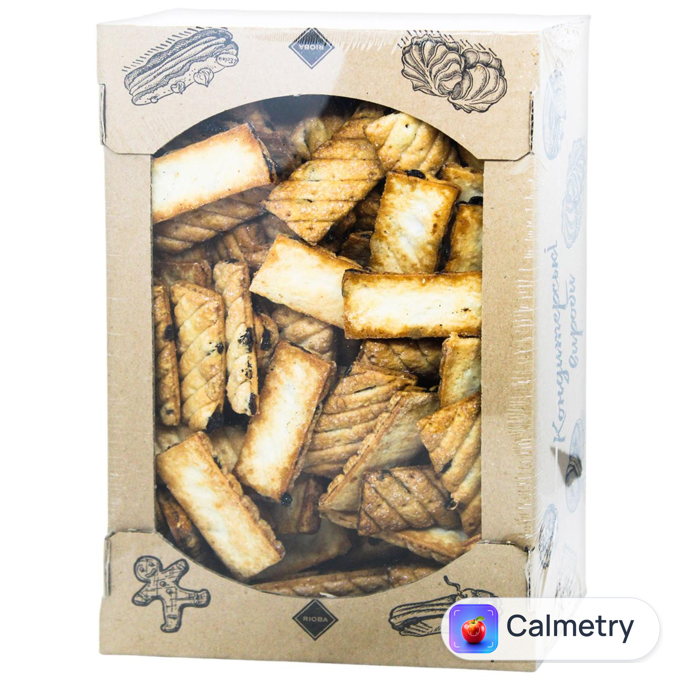 Печиво Rioba Марцелик з родзинками 1,2кг