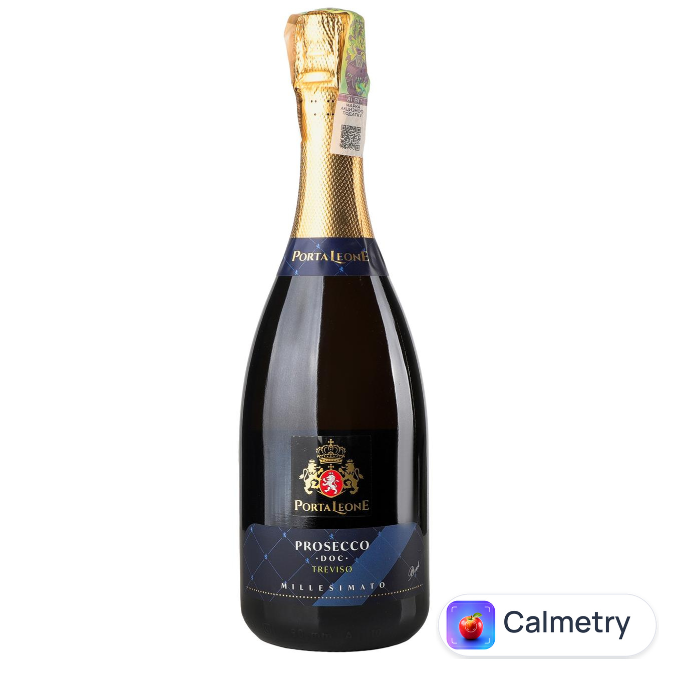Вино ігристе Porta Leone Prosecco Millessimato Trevicso DOC біле брют 11% 0,75л — фото продукту