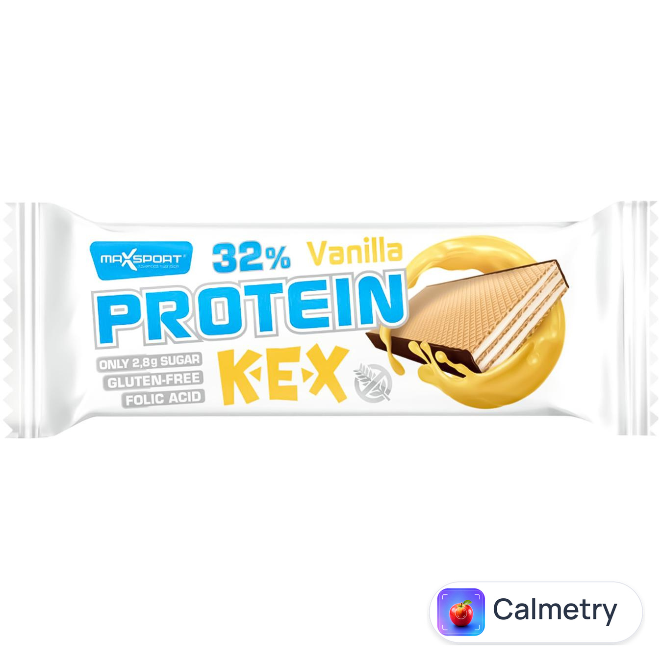 Батончик протеїновий Max Sport Kex ваніль 40г — фото продукту
