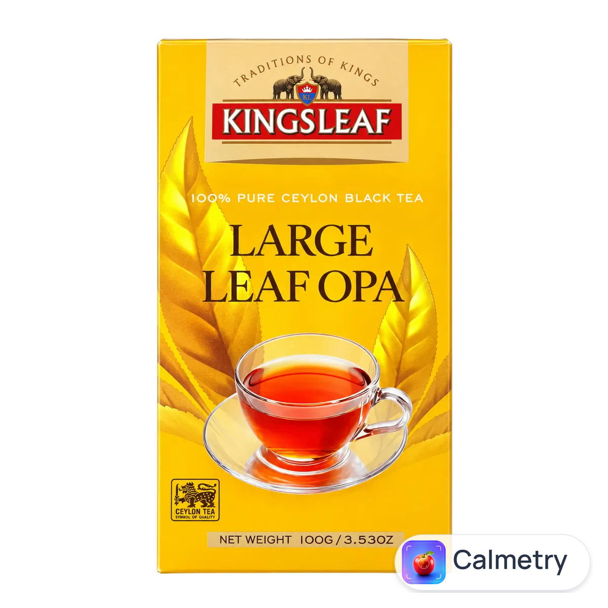Чай чорний Kingsleaf Large Leaf OPA 100г