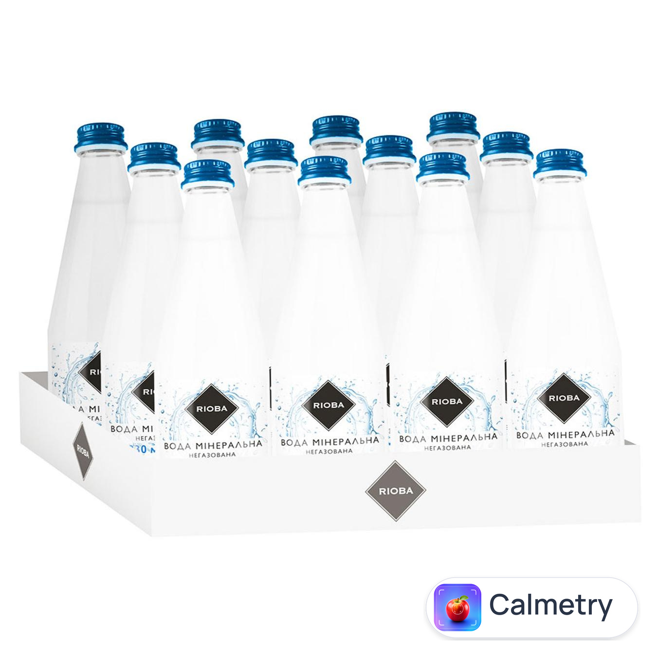 Вода мінеральна Rioba негазована 0,33л 12шт