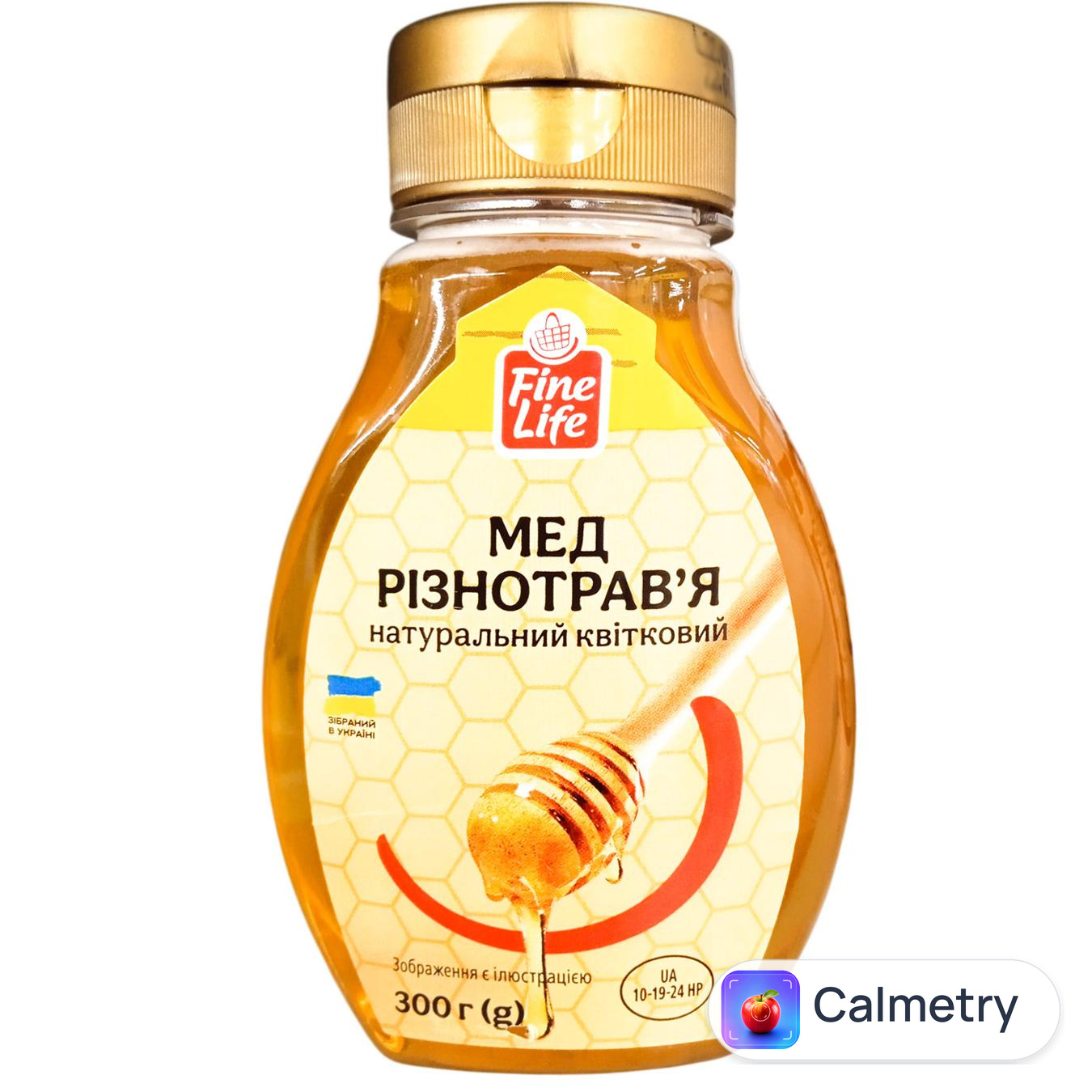 Мед Fine Life з різнотрав`я 300г
