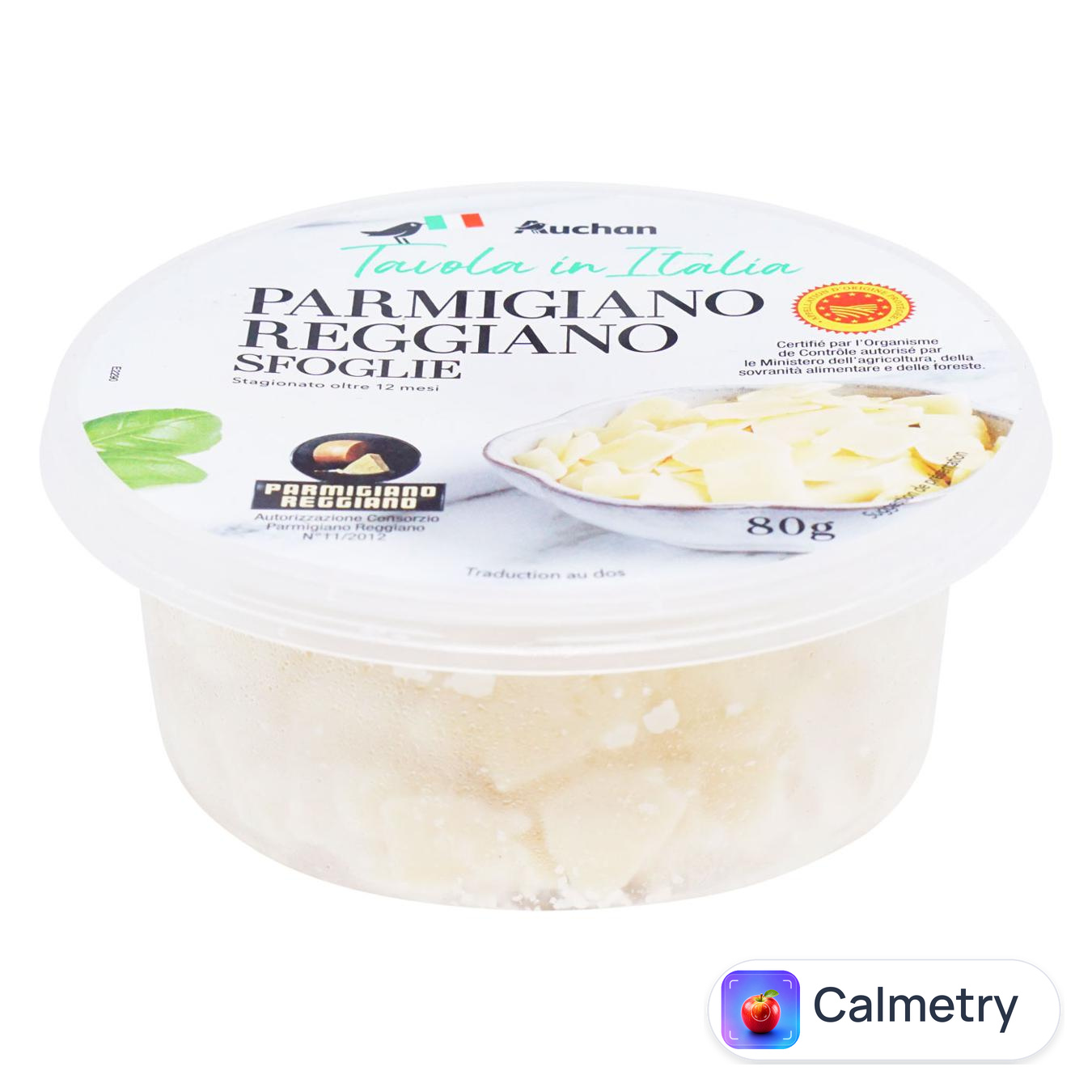 Сир Auchan Парміджано Реджано 32% 80г