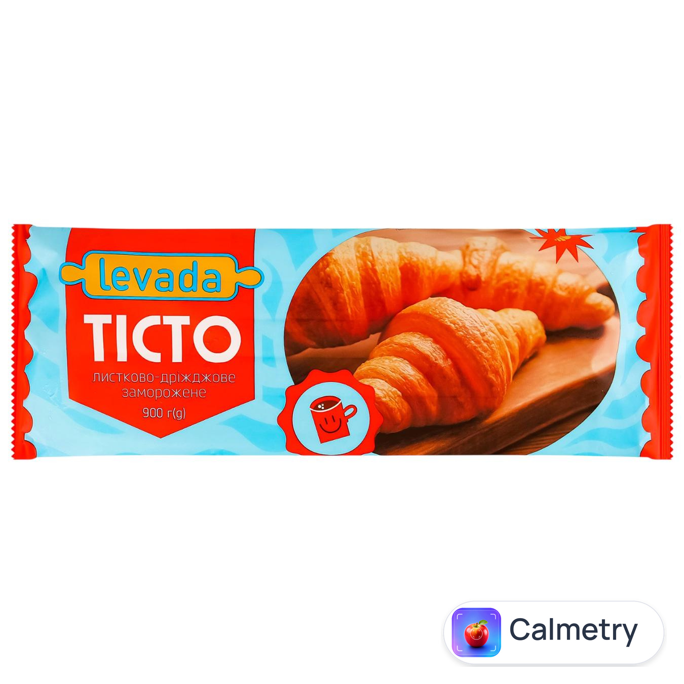 Тісто Левада листково-дріжджове заморожене 900г