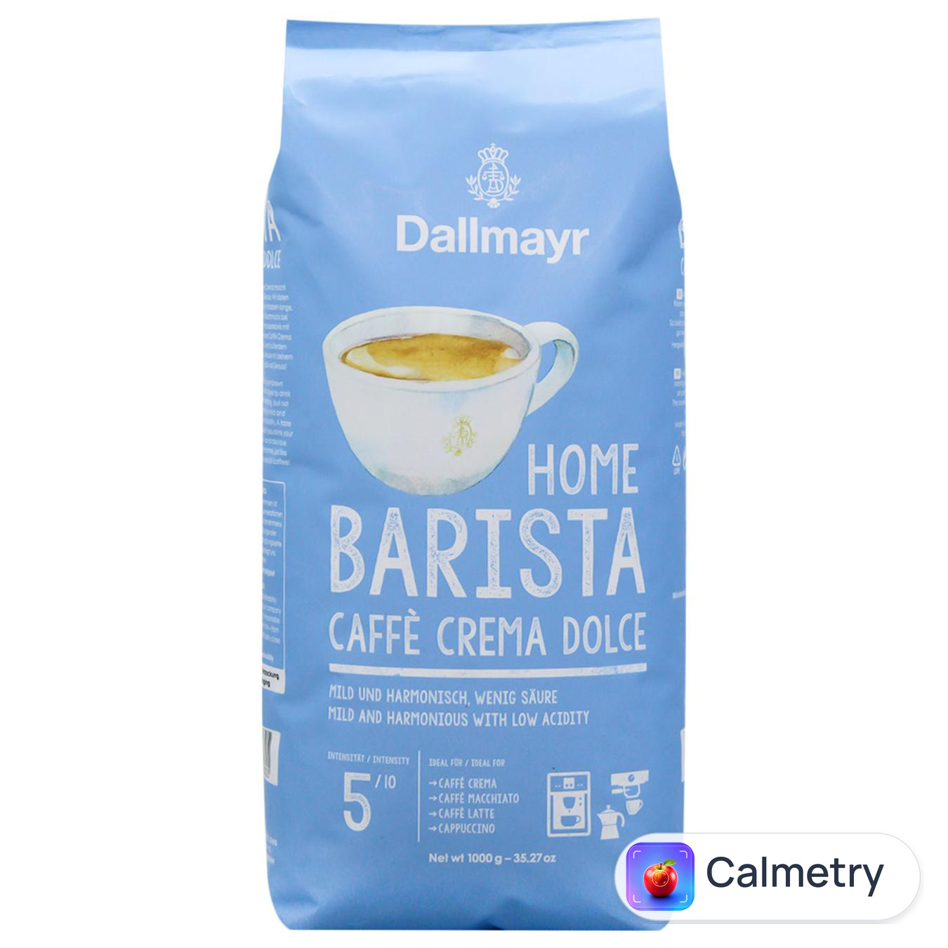 Кава в зернах Dallmayr Crema Dolce 1кг