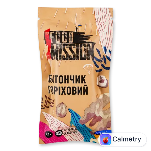 Батончик !Fest Food Mission Горіховий