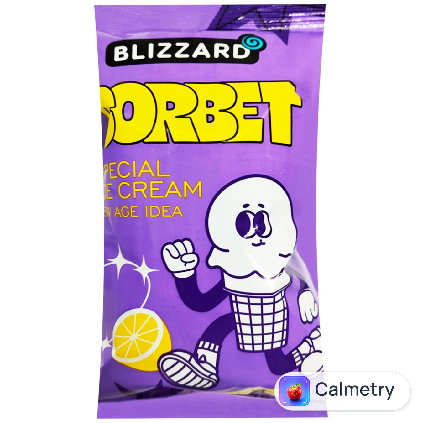 Морозиво Blizzard Sorbet Лимон 75г — фото продукту