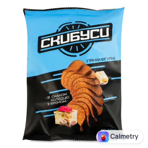 Грінки Скибуси зі смаком холодецю з хроном