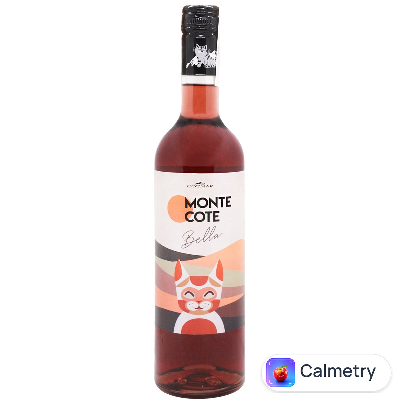 Вино Monte Cote Bella рожеве напівсолодке 12% 0,75л