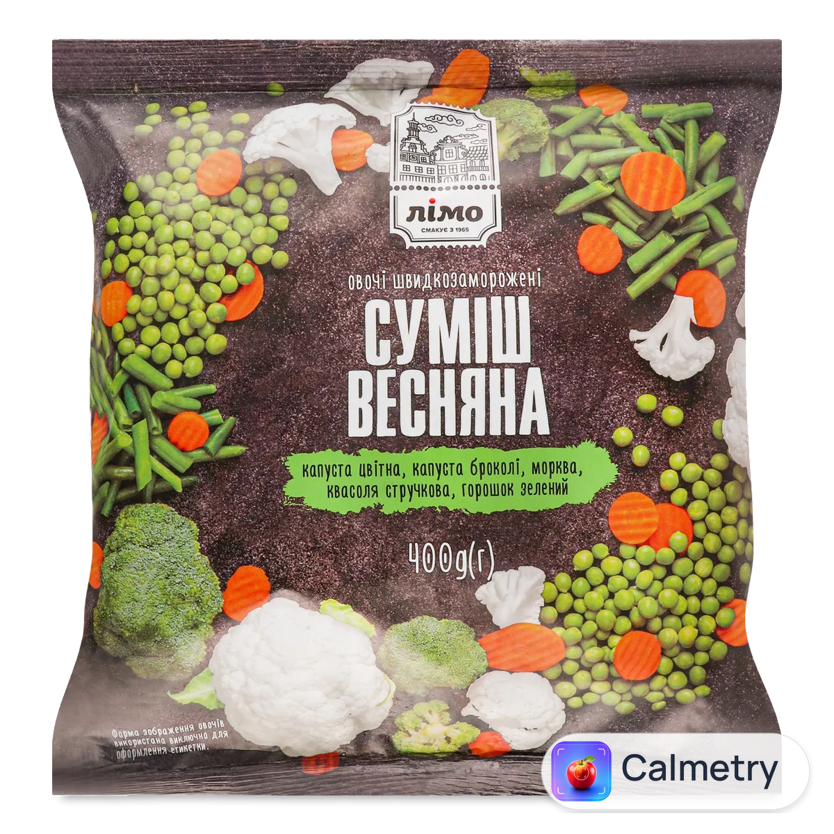 Суміш овочева «Лімо» «Весняна» 400г