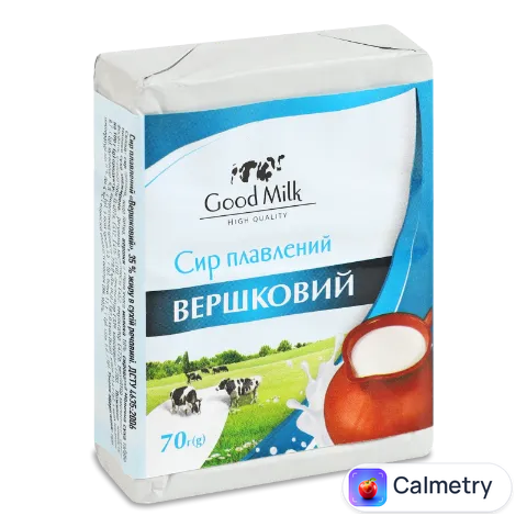 Сир плавлений Good milk Вершковий 35%
