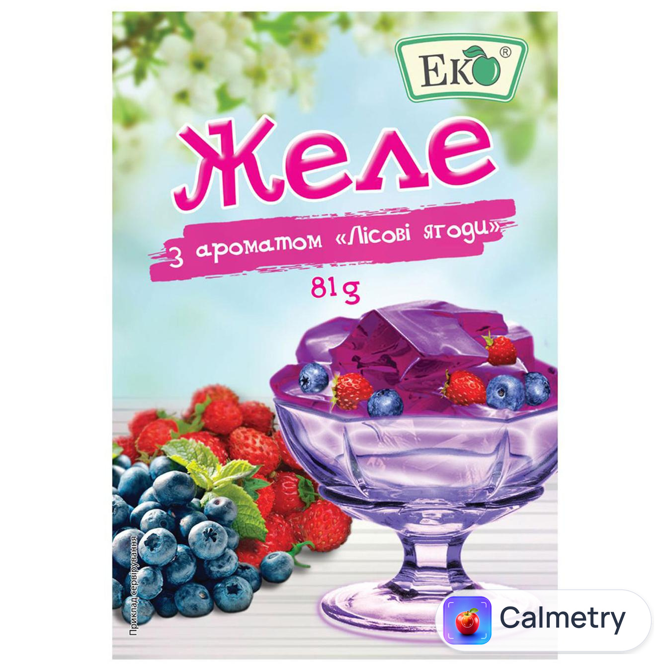 Желе Еко Лісові ягоди 81г