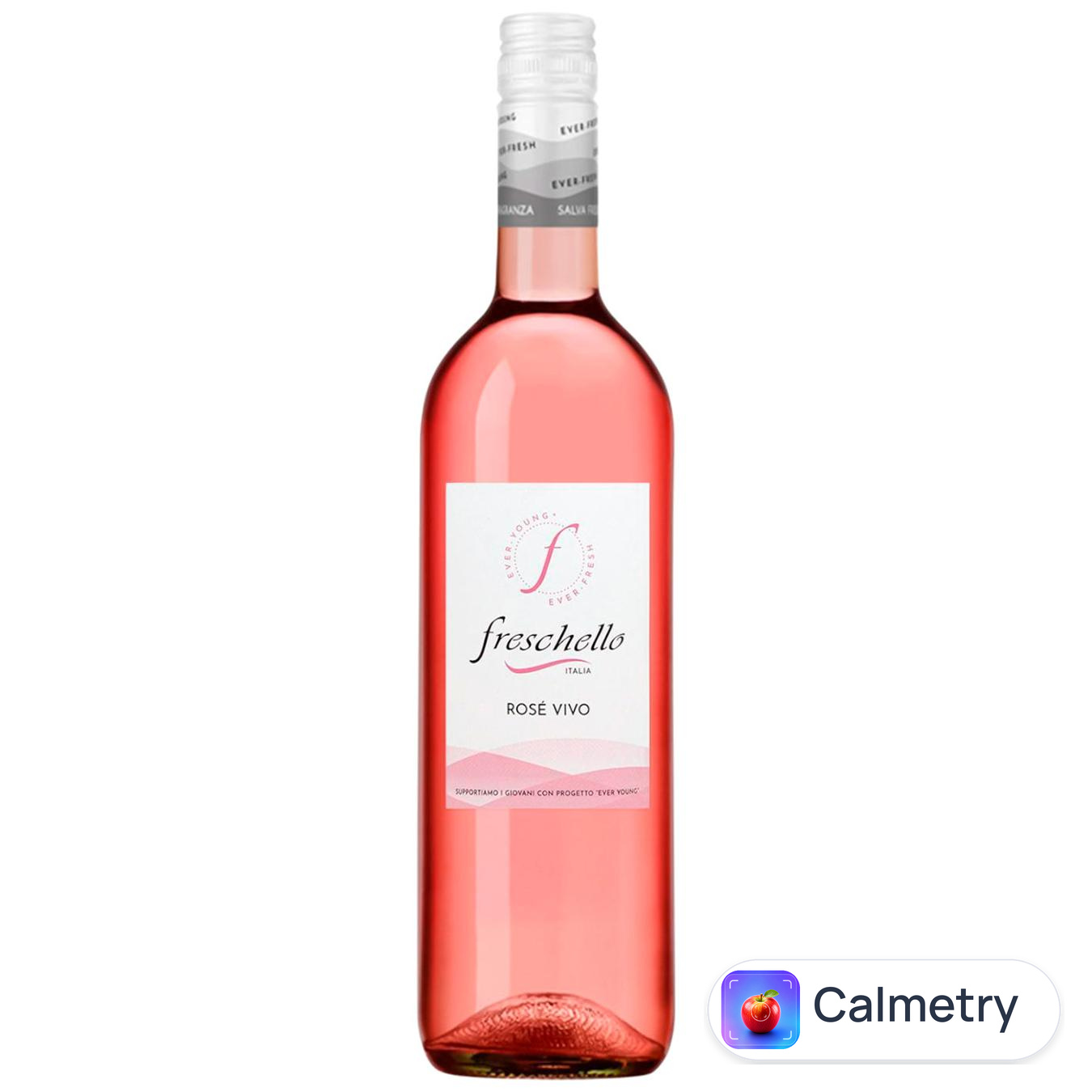 Вино Freschello Rosato Dry рожеве сухе 10,5% 0,75л — фото продукту