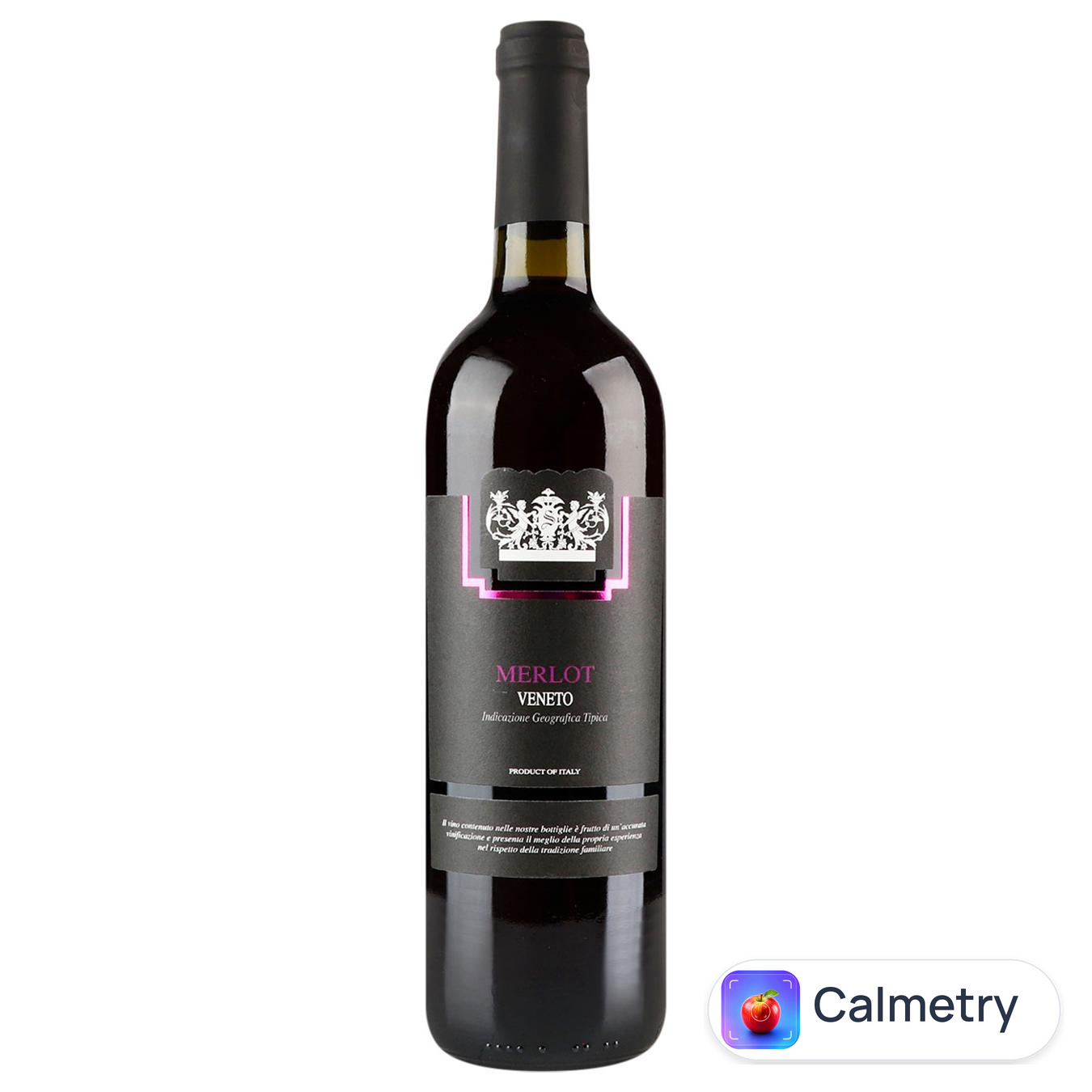 Вино Infinitum Merlot Veneto Deangeli червоне сухе 12% 0,75л