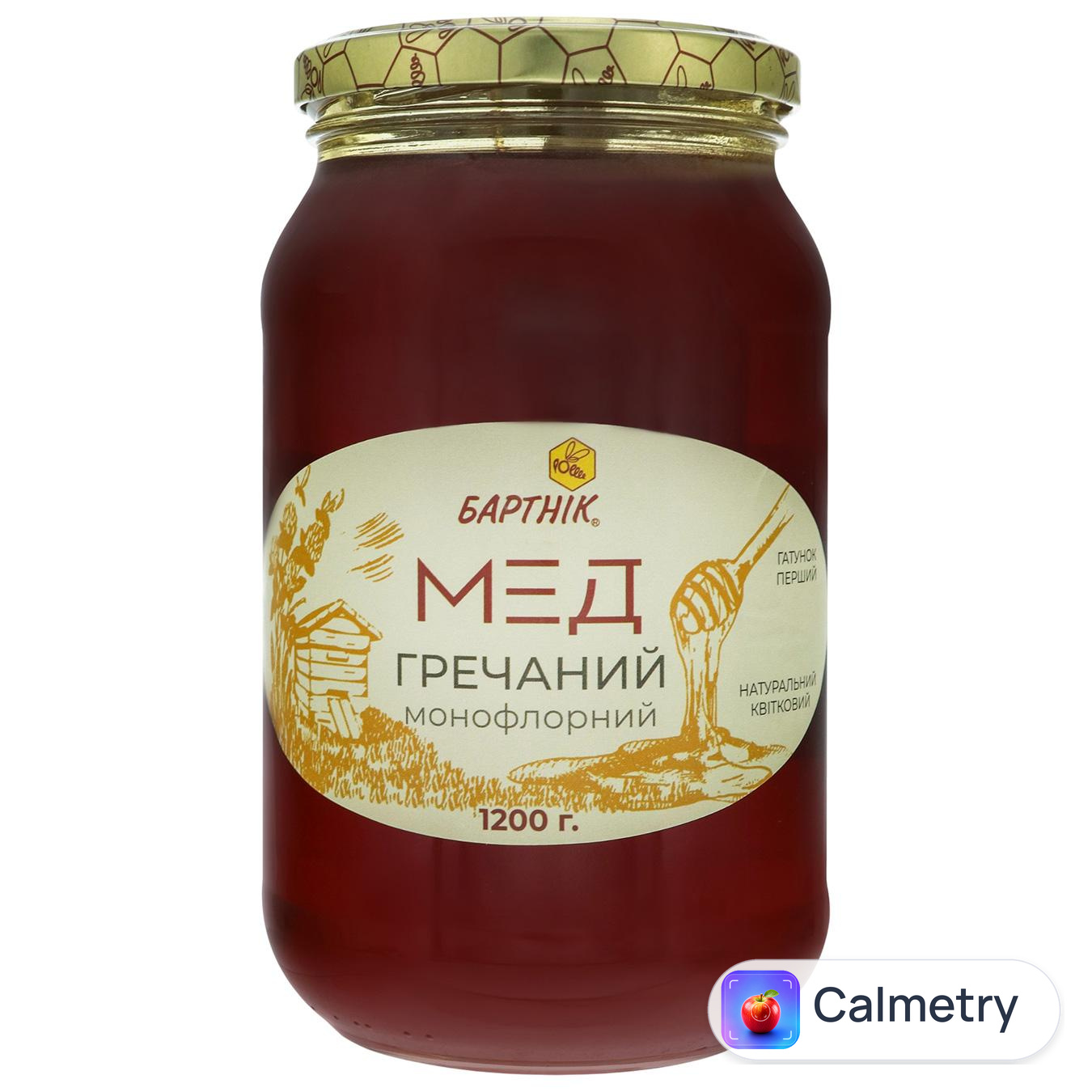 Мед Бартнік гречаний 1,2кг