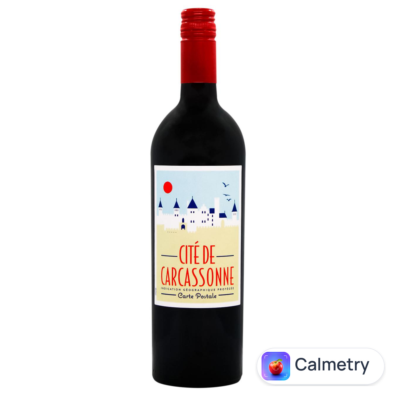 Вино Carte Postale Cite de Carcassonne червоне сухе 13% 0,75л