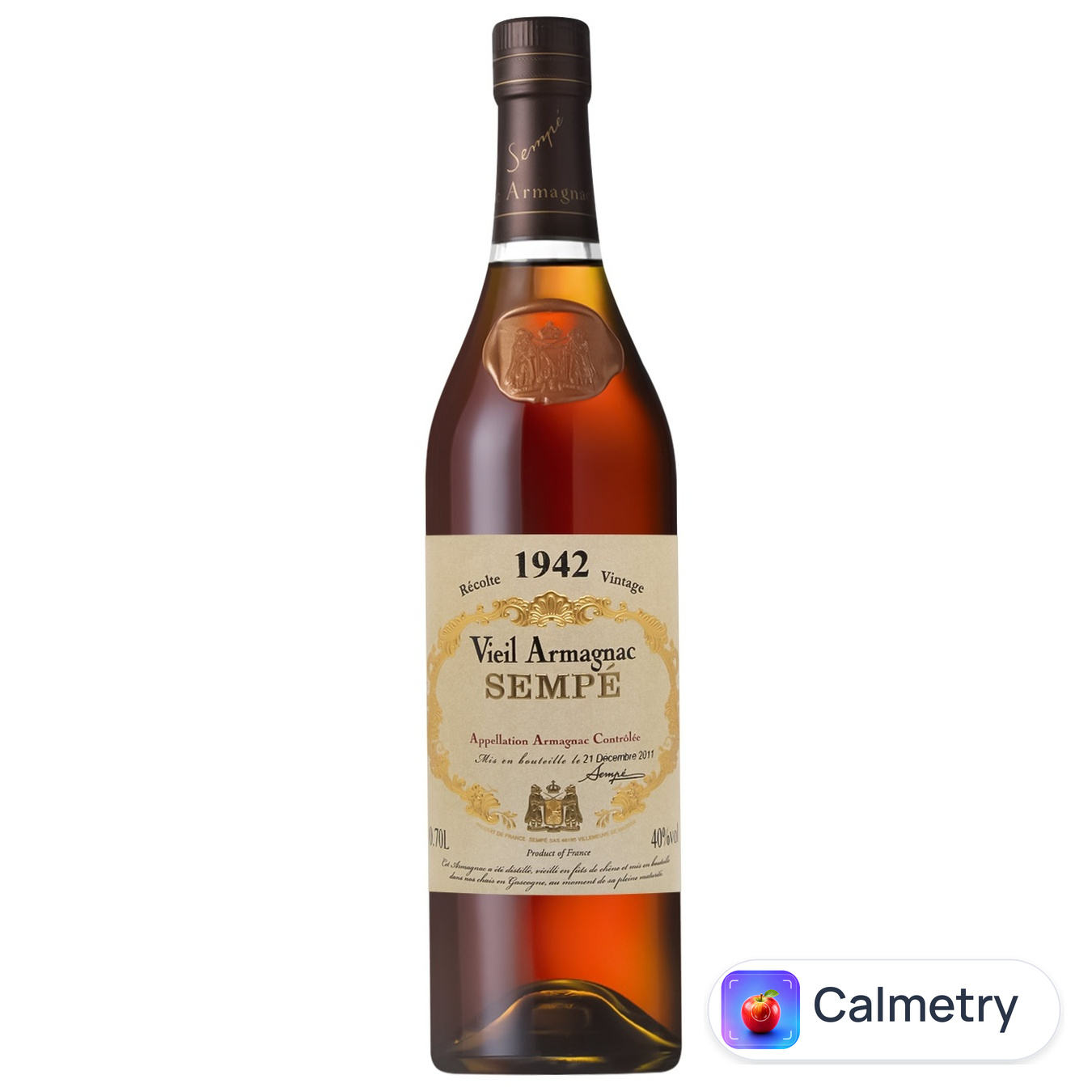 Арманьяк Sempe 1942 40% 0,7л