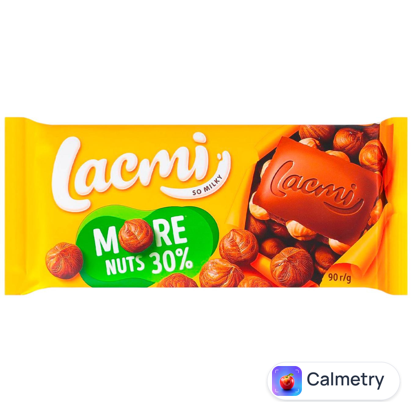Шоколад Roshen Classic з цілими лісовими горіхами 90г — фото продукту