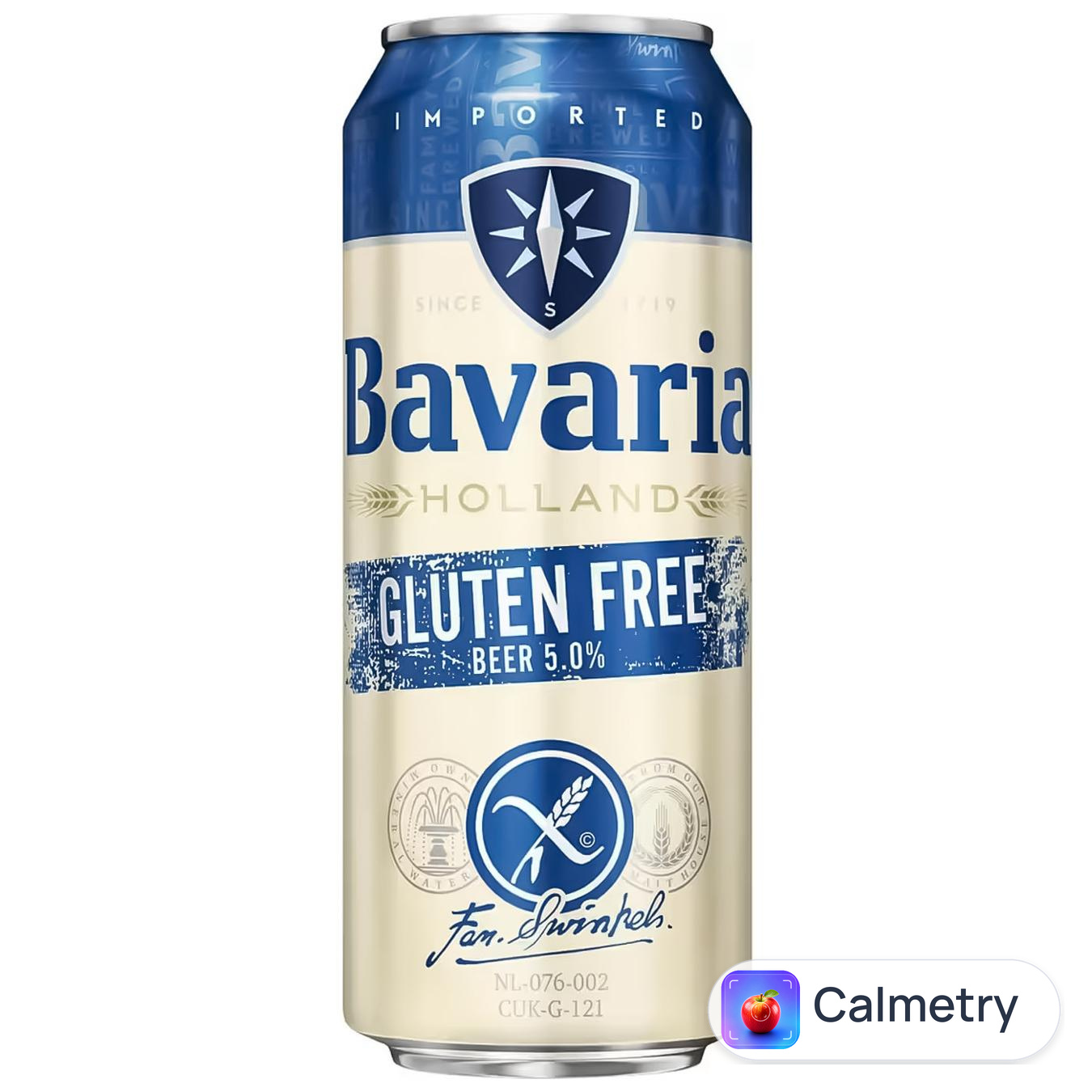 Пиво Bavaria світле безглютенове 5% 0,5л — фото продукту