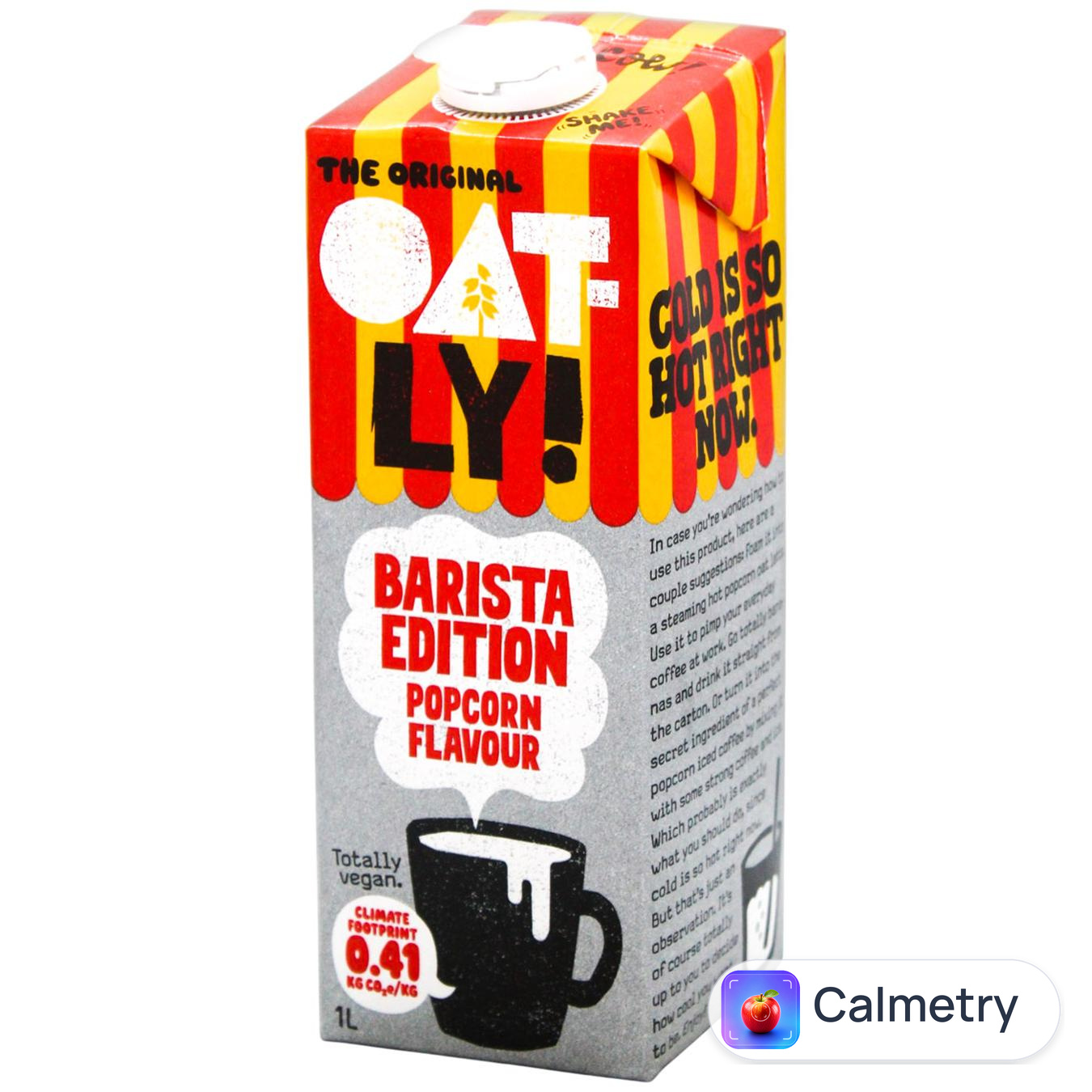 Напій вівсяний Oatly зі смаком попкорну 1л