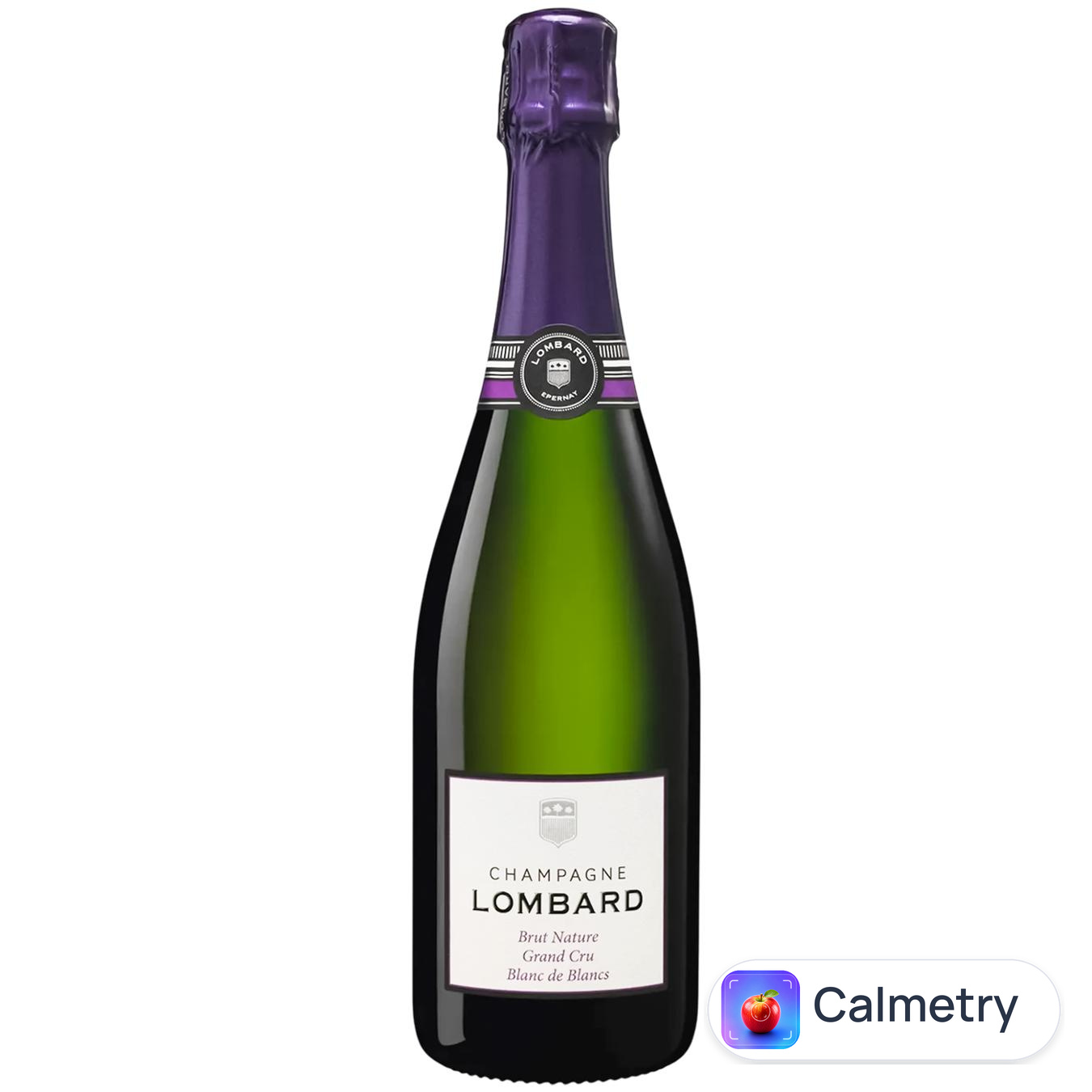 Шампанське Lombard Brut Nature Grand Cru Blanc de Blancs біле брют 12,5% 0,75л