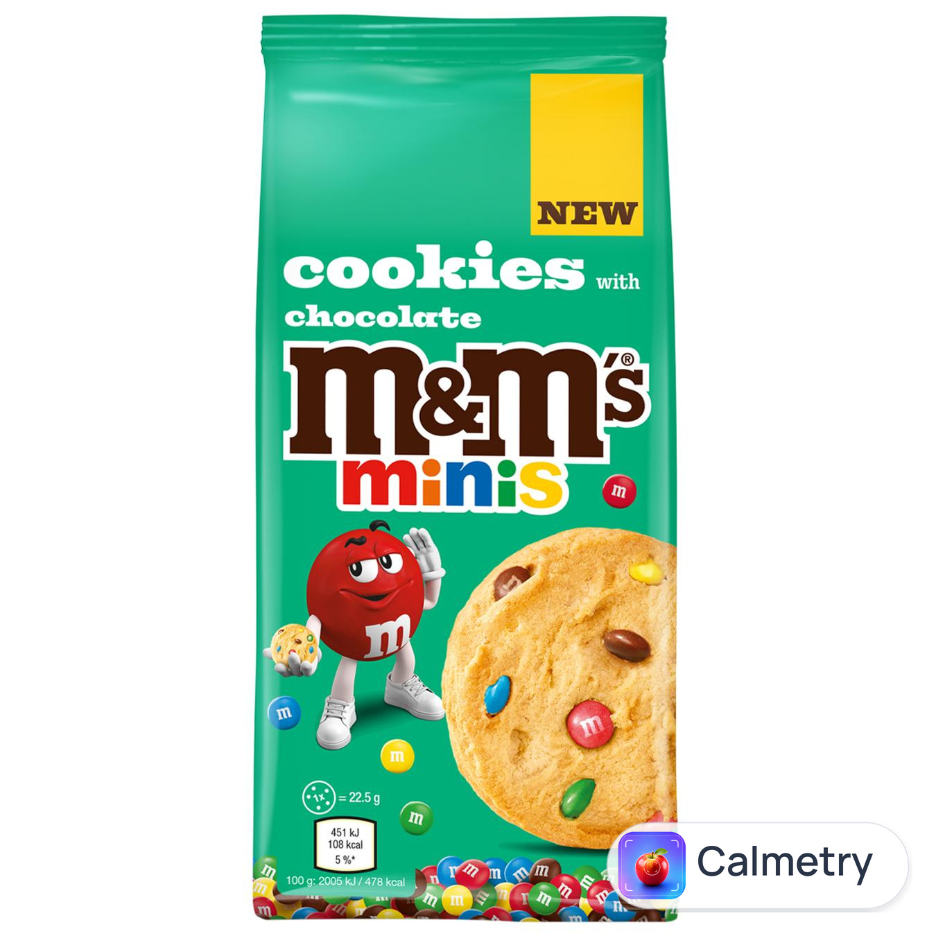 Печиво M&M's з подвійним шоколадом 180г