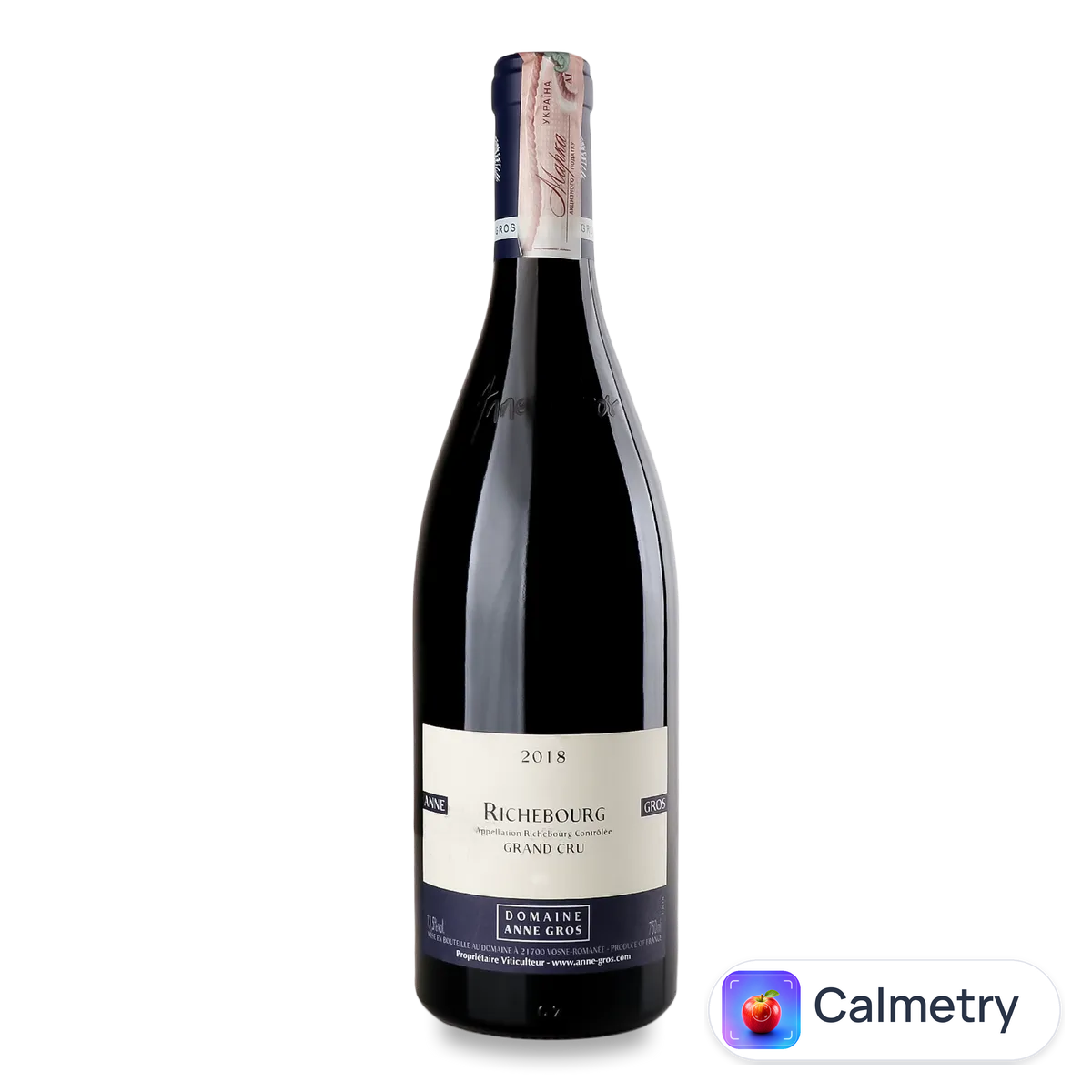 Вино Domaine Anne Gros Richebourg Grand Cru 2018 0,75л