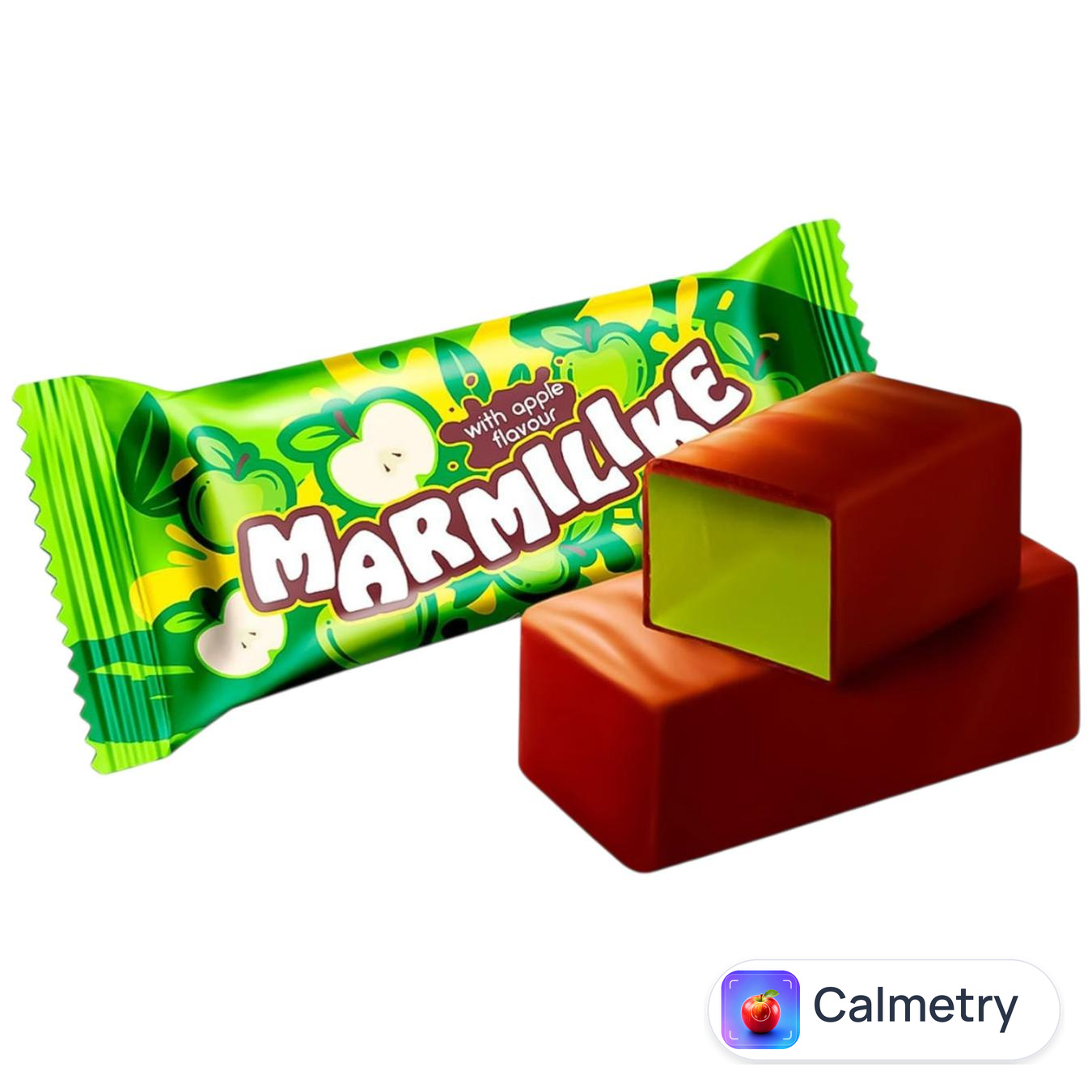 Цукерки Lukas Marmilike зі смаком яблука