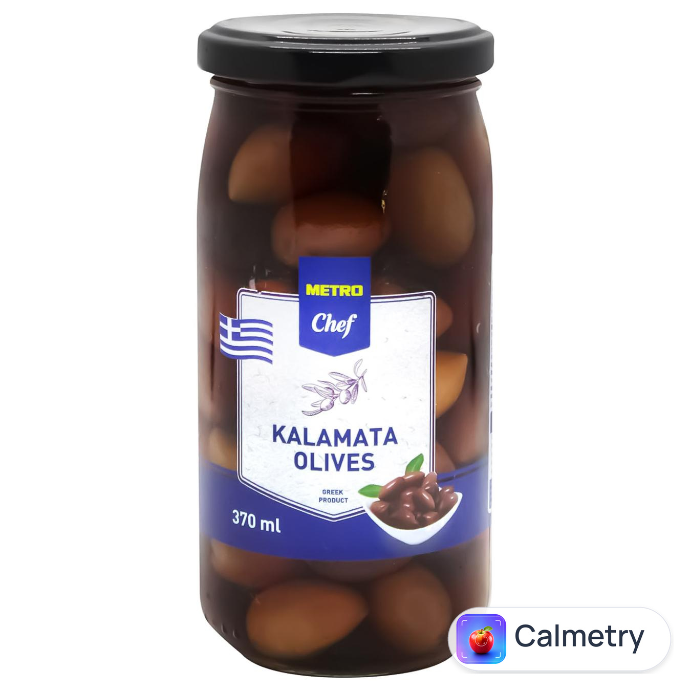 Оливки Metro Chef Каламата з кісточкою 350г