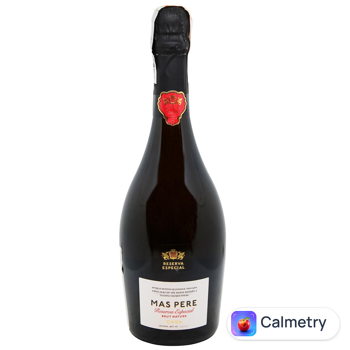 Вино ігристе Mas Pere Reserva Especial Brut Nature біле брют 11,5% 0,75л