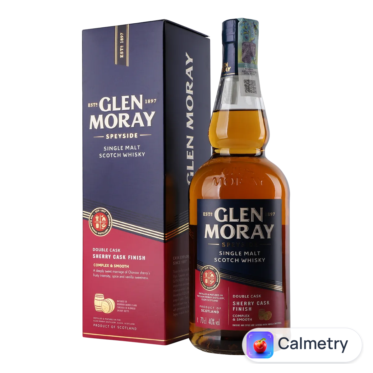 Віскі Glen Moray Single Malt Sherry Cask Finish 0,7л