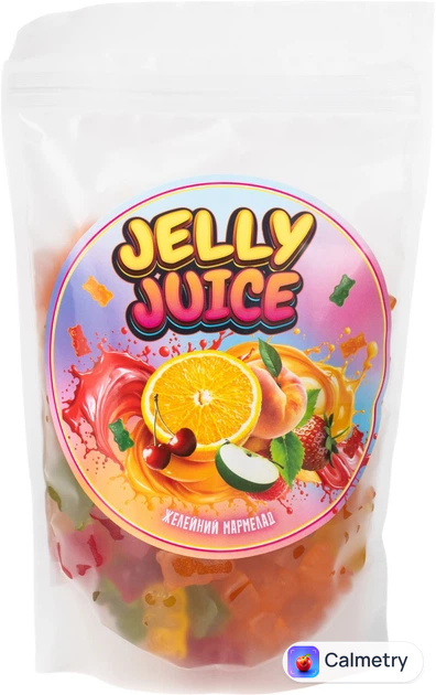 Желейний мармелад Jelly Juice Funny Bears Мультифруктовий з натуральним соком 300 г