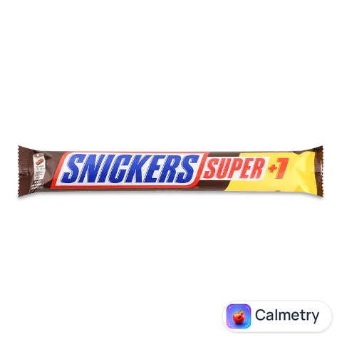 Батончик Snickers Super з арахісом у молочному шоколаді