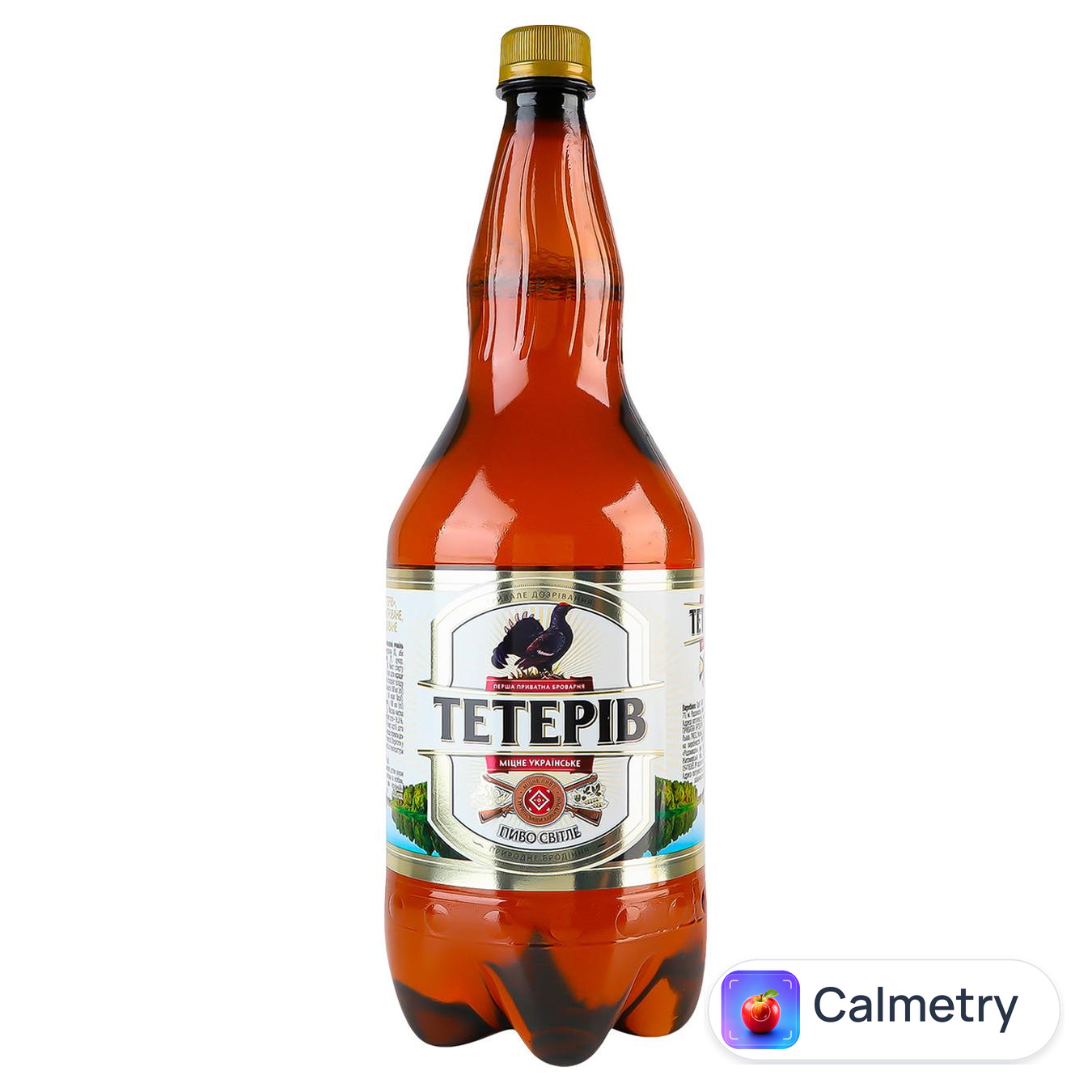 Пиво Тетерів світле 7% 1,2л