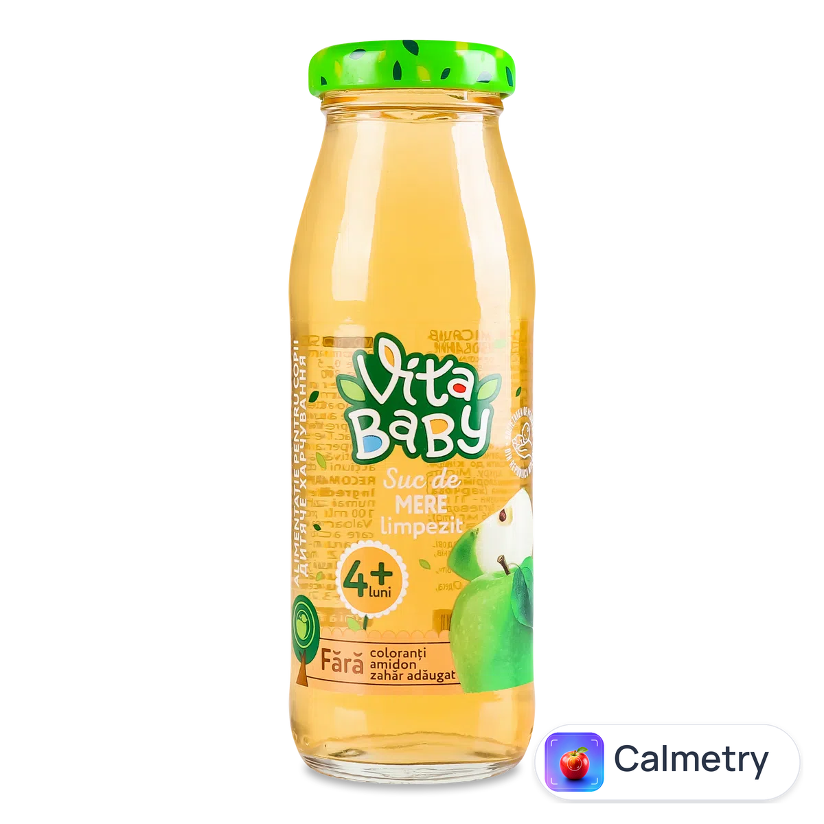Сік Vita baby яблучний освітлений без цукру 175мл