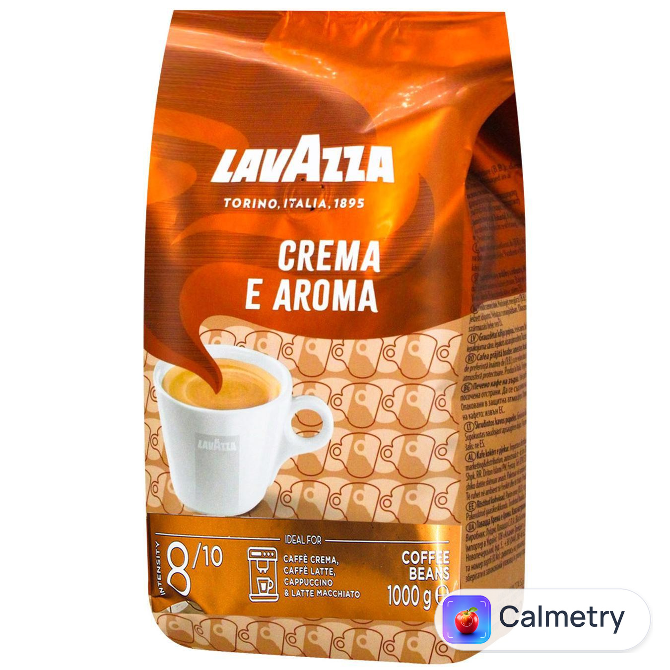 Кава в зернах Lavazza Crema Aroma 1кг — фото продукту